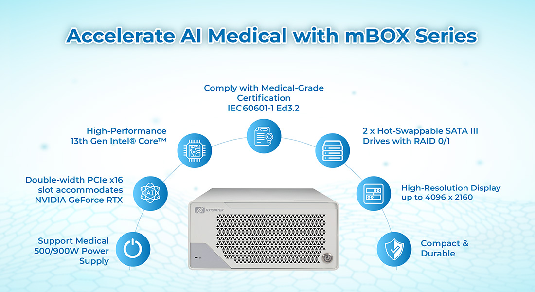 Accelerate AI Medical Imaging with mBOX Series