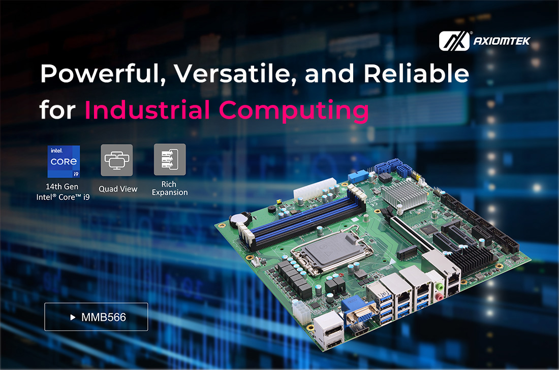 MMB566 Micro ATX Motherboard for Embedded and Industrial Computing