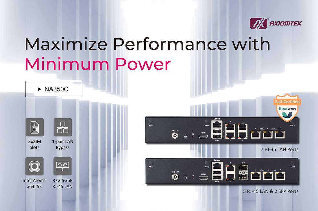 Power-Efficient Desktop Network Appliance Solution with flexiWAN and Flexible LAN Options
