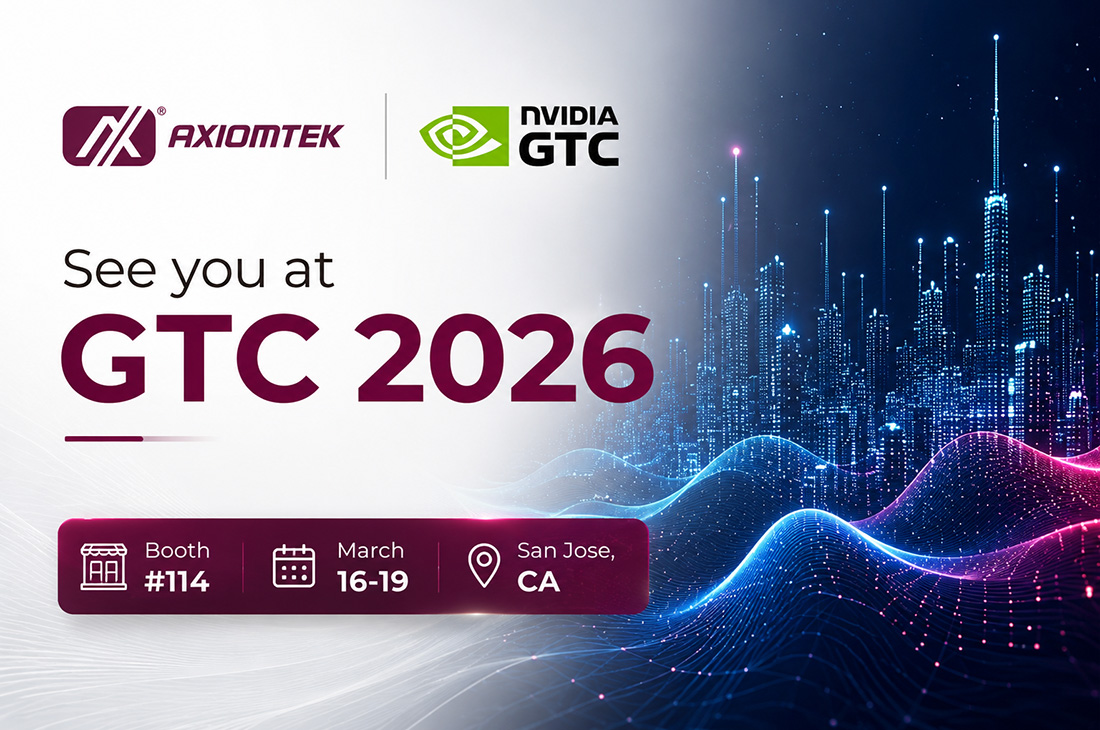 艾訊參展NVIDIA GTC 2026，展示最新邊緣AI解決方案